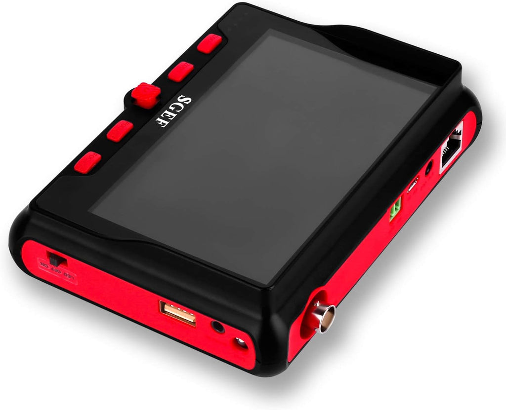 HD 5MP Portable CCTV Tester with 4.3 Inch TFT LCD Monitor G9050