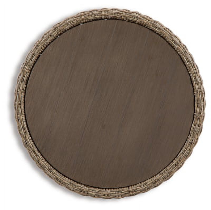 Beige Outdoor End Table W105