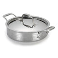 3 Quart Covered Stainless Steel Casserole X7952