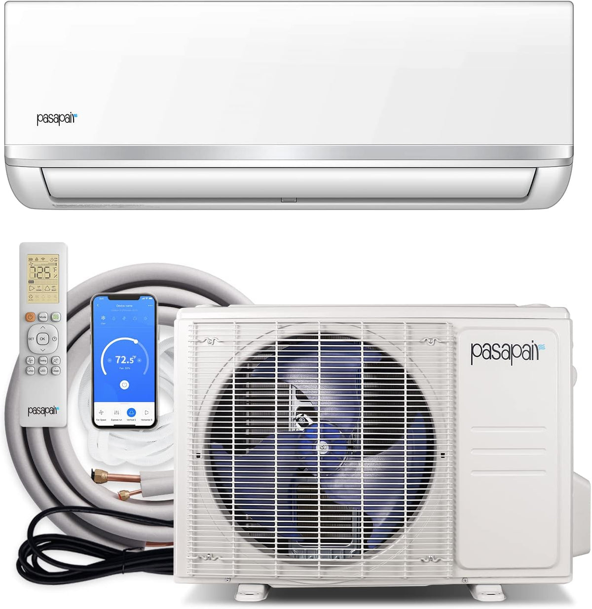 12,000 BTU WiFi Enabled Ductless Mini Split Air Conditioner T60607
