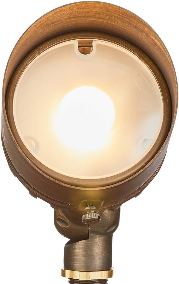 Bronze Cast Brass Outdoor LED Spotlight D9415