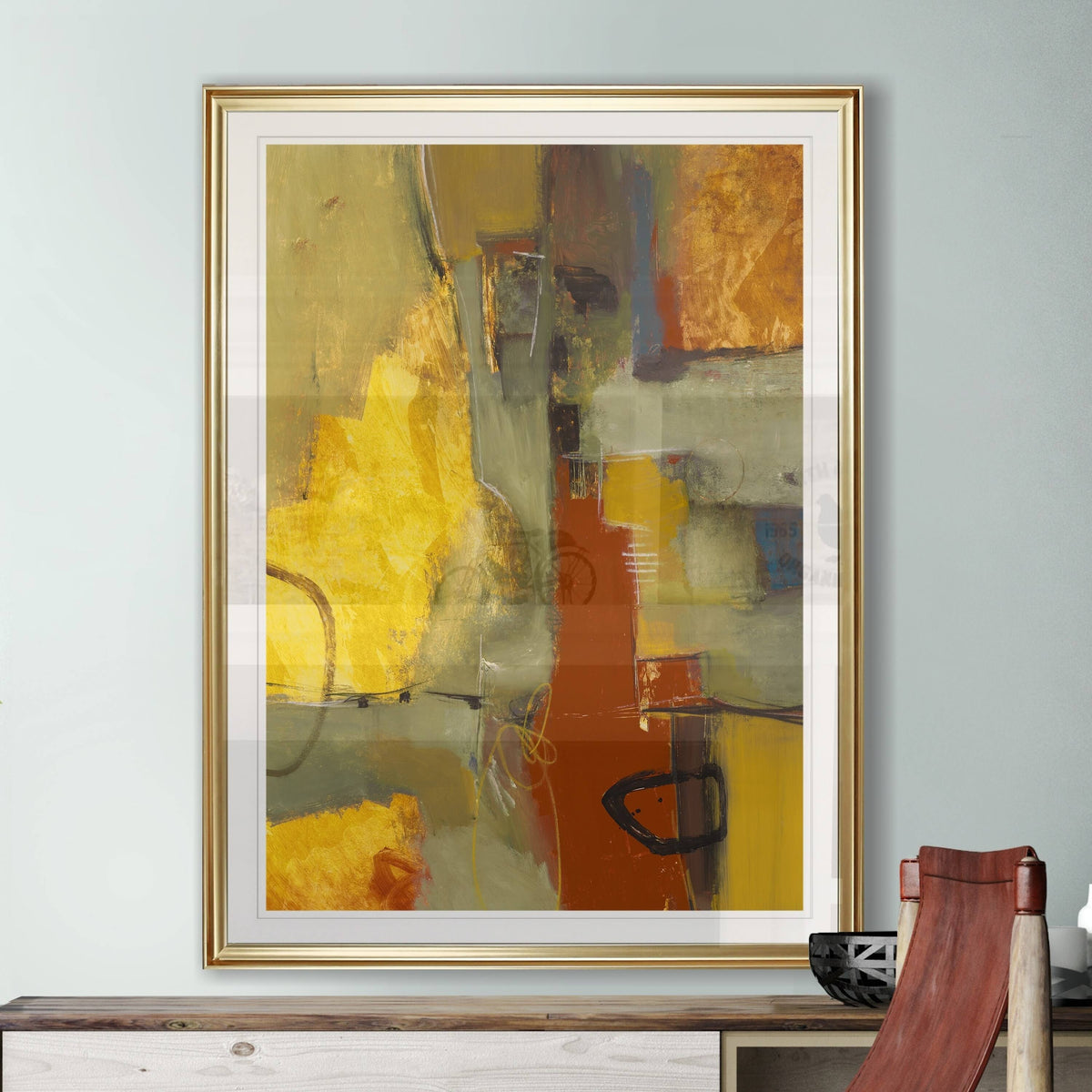 Framed Giclee Print 30x40 Y332