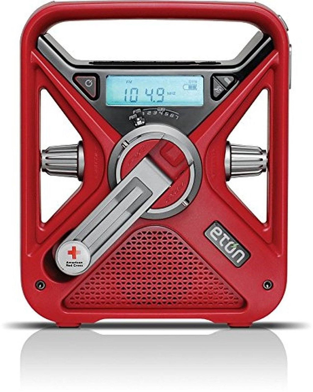 Hand Crank NOAA AM/FM Weather Alert Radio with Smartphone Charger T651