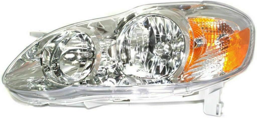 Pair Headlights for Toyota Corolla W135