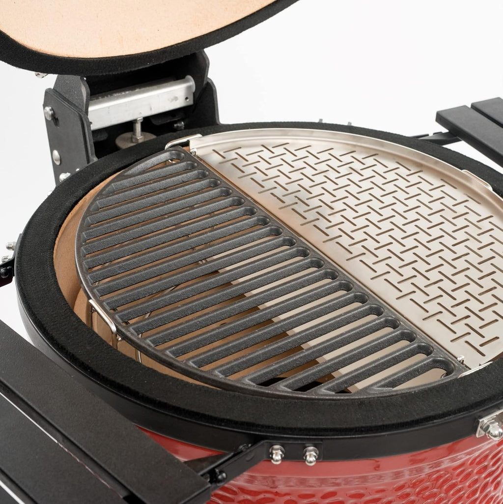 Cast Iron Cooking Grate + Reversible Griddle U765426