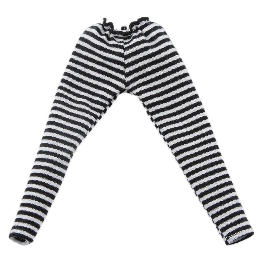 Stripe Tights Leggings for 1:6 Doll Blythe Clothes H96586