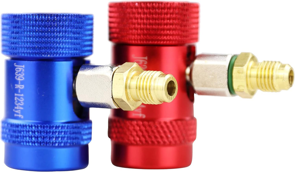 R1234YF A/C Adapter with Can Tap and Valve Core Remover Kit R889