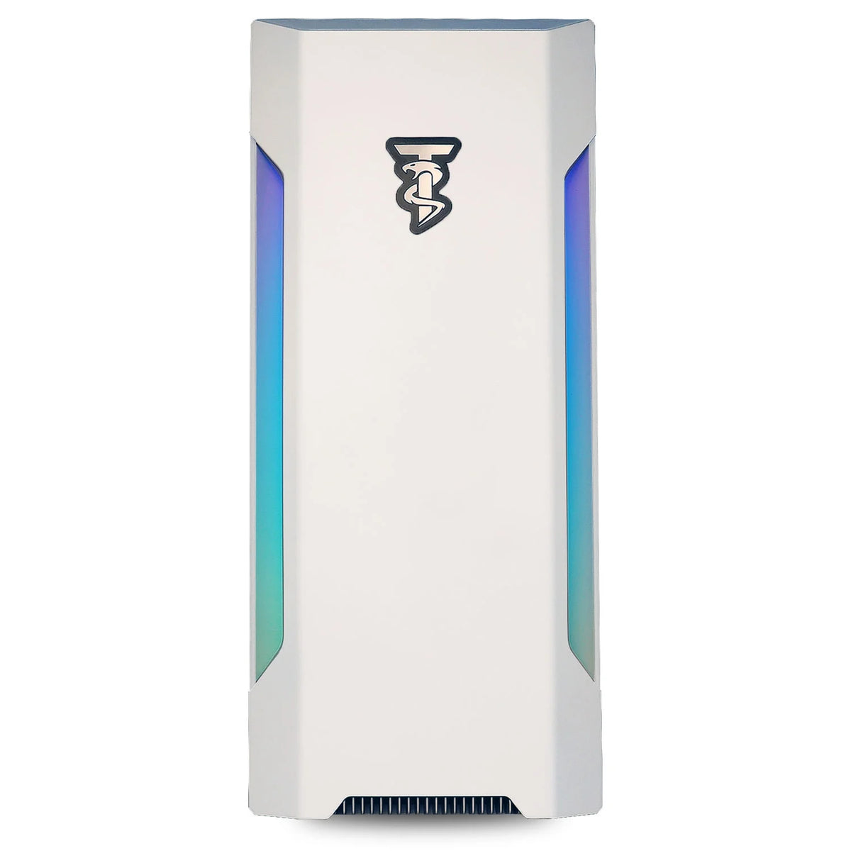 Gaming PC Desktop Computer AMD Ryzen 5 2600 RTX 3060 32GB DDR4 1TB NVMe SSD White M404
