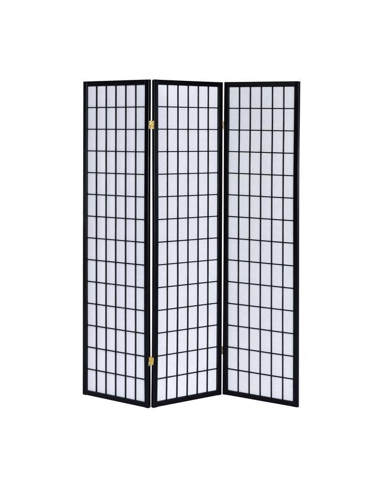 Natural 3 Panel Room Divider Folding Screen F2516