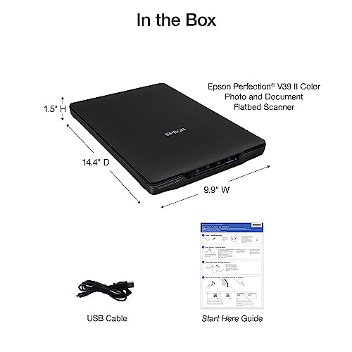Black Flatbed Scanner 4800 dpi Optical Resolution G62549