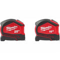 25 ft. and 16 ft. Compact Auto Lock Tape Measure F754342