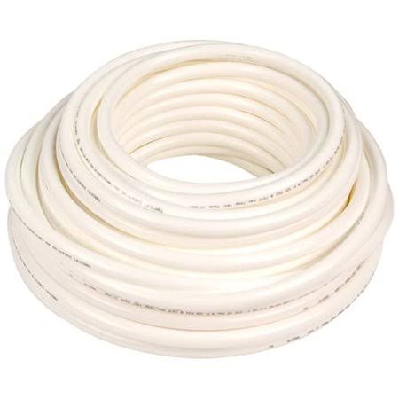 Soft Bendable White Semi-Clear Plastic Tubing Inner Diameter 1 inch Outer Diameter 1-3/8 inch W10745