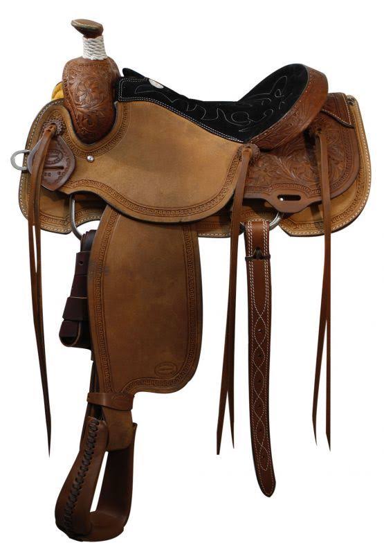 Showman Calf Roper Style Saddle R62496