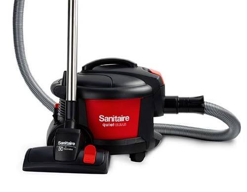 Red Black Canister Vacuum P49314