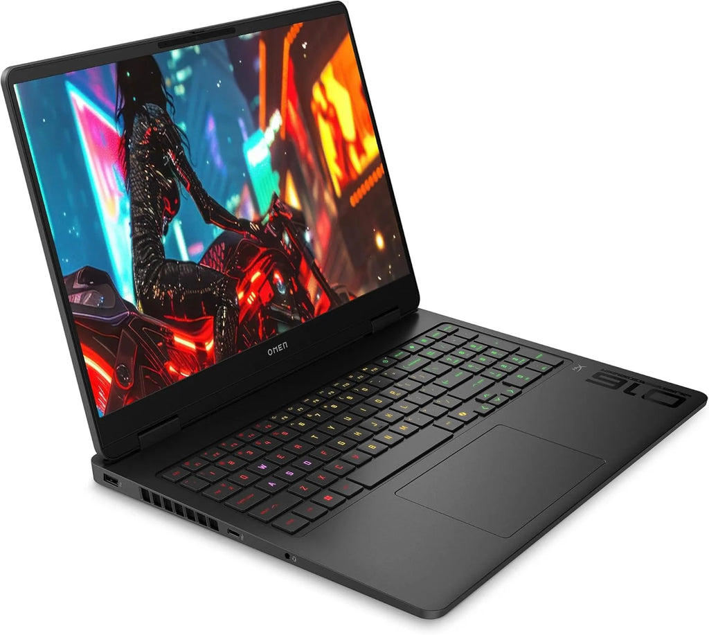 Shadow Black 16" 2K 144Hz Gaming Laptop with AMD Ryzen 9, 64 GB DDR5 RAM, 2 TB PCIe SSD, RTX 5060 U513152