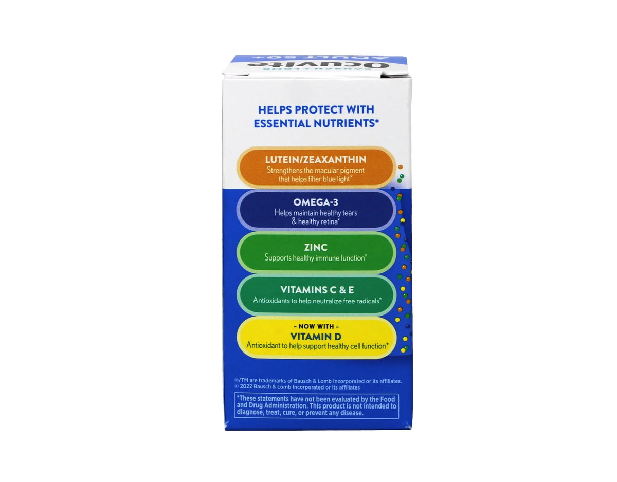 50 ea Pack of 4 Eye Vitamin Softgels E6258