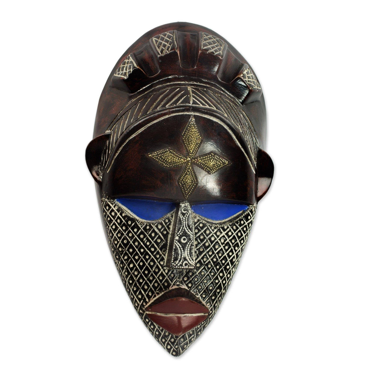 African Wood Mask L440676