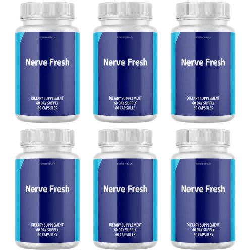 6 Pack Nerve Support Dietary Supplement C1133