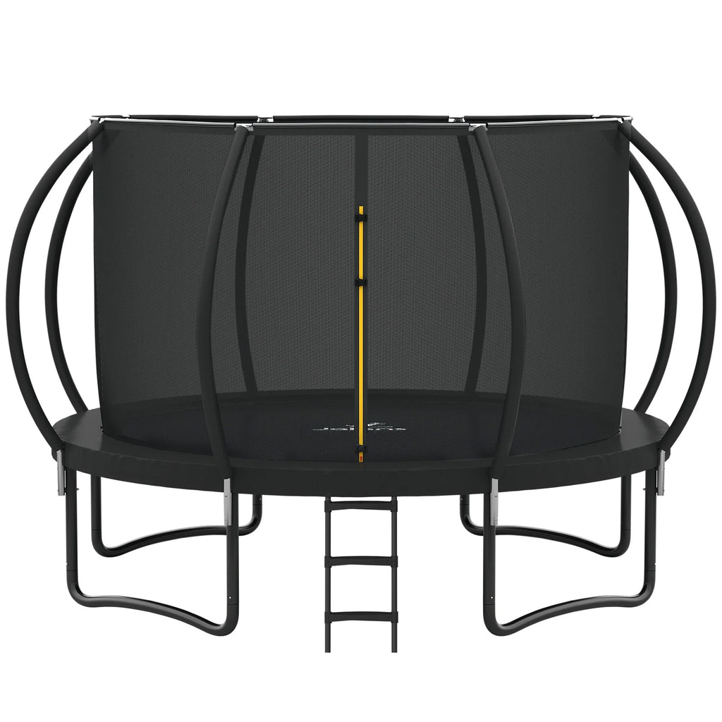 12FT 14FT Trampoline with Enclosure Net and Ladder I573