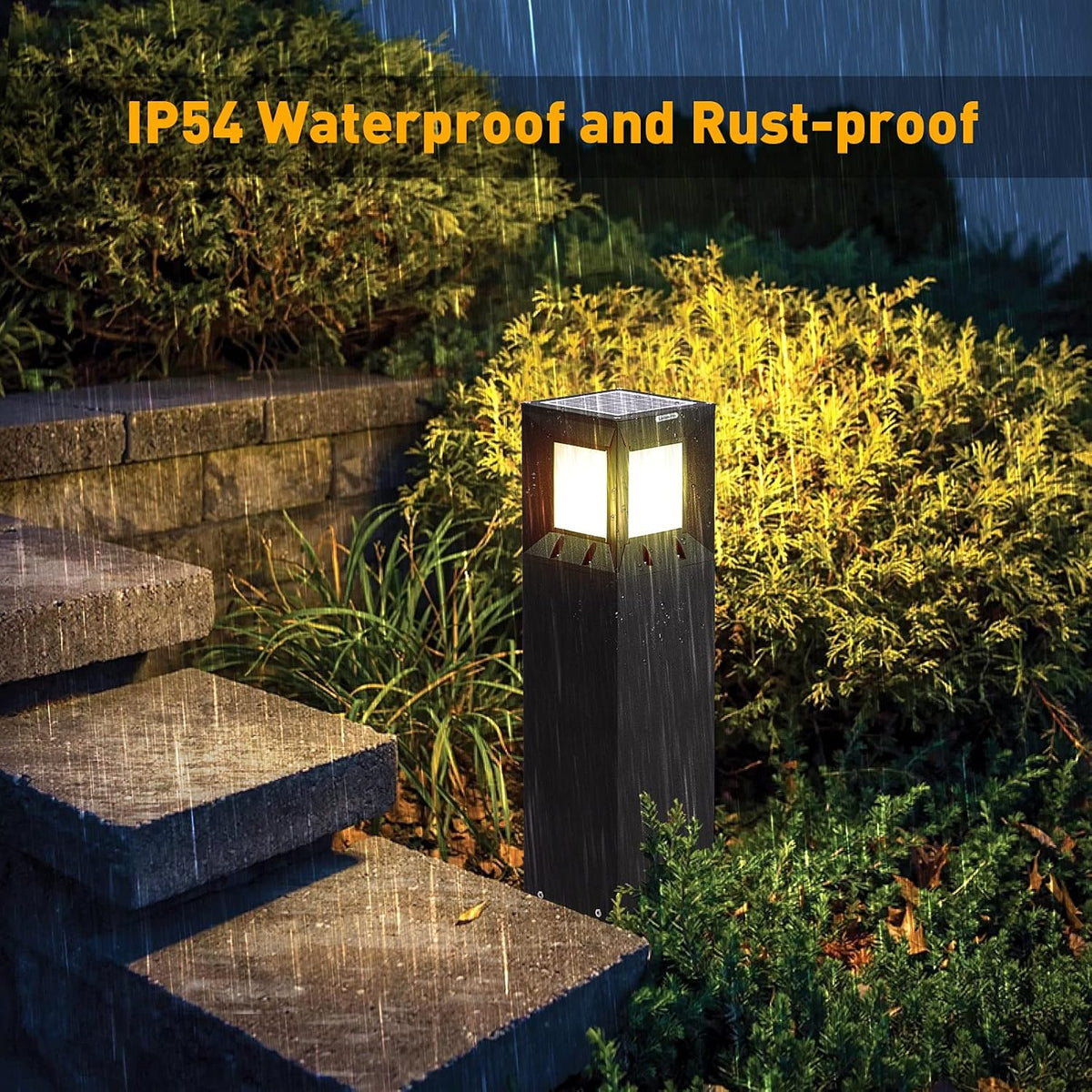 32 Inches Outdoor Bollard Light with IP54 Waterproof LED Lighting P2844