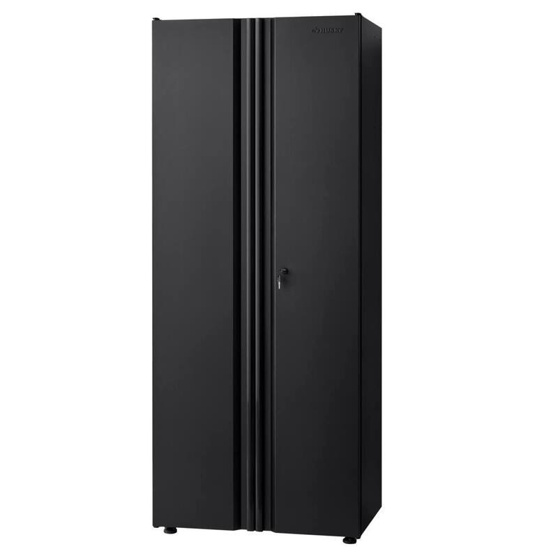 10-Piece Welded Steel Garage Storage System in Black U7105