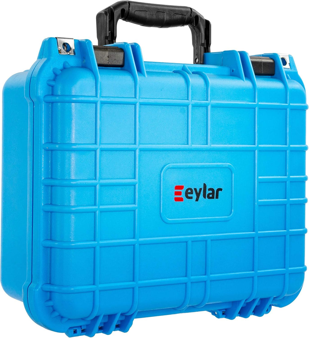 Hard Camera Case Water & Shock Proof with Foam Light Blue J438509
