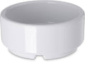 White Melamine 2 oz Straight Sided Ramekin T2477