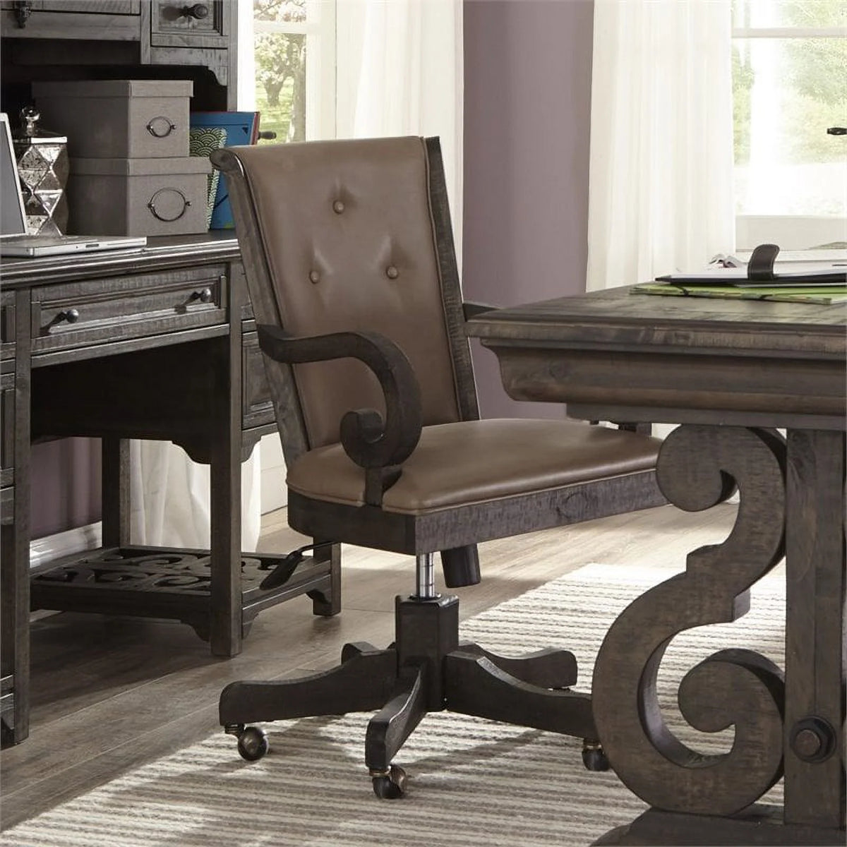 Fully Upholstered Desk Chair T276202