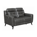 Charcoal Power Loveseat O773420