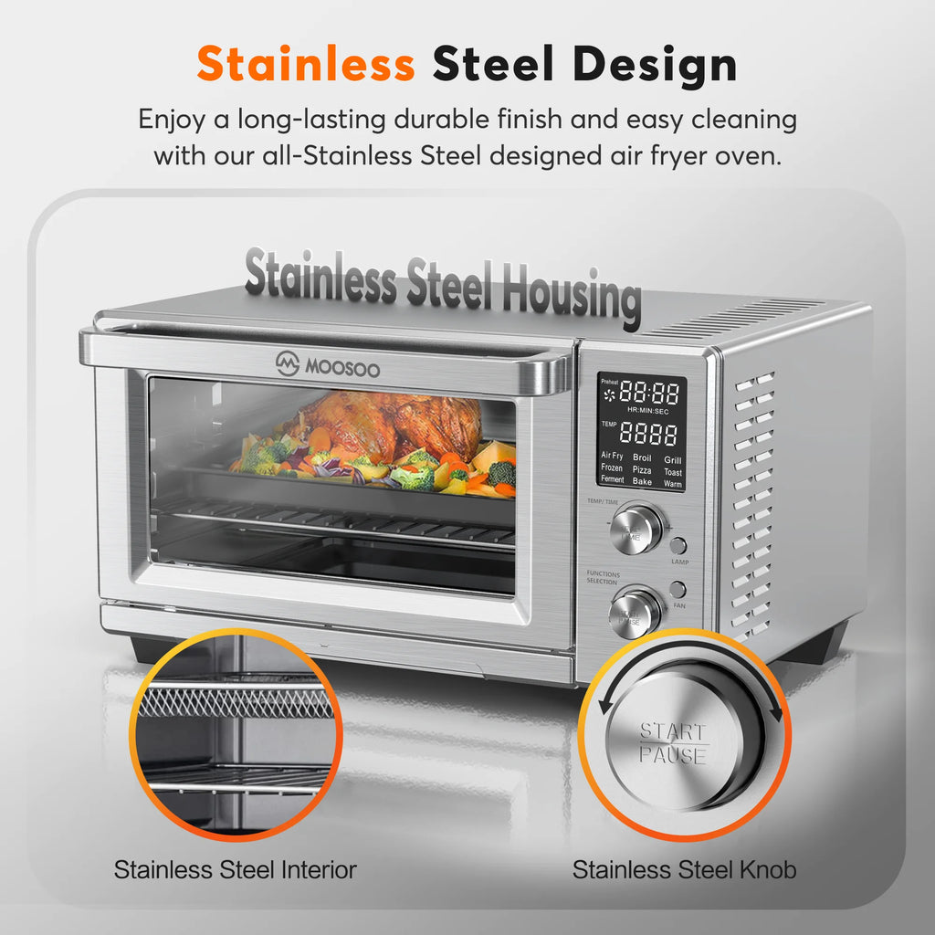 30Qt Stainless Steel Air Fryer Toaster Oven C532
