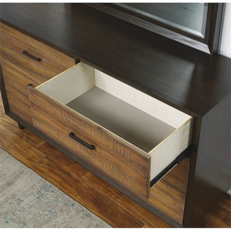 Brown Rustic Dresser J17710