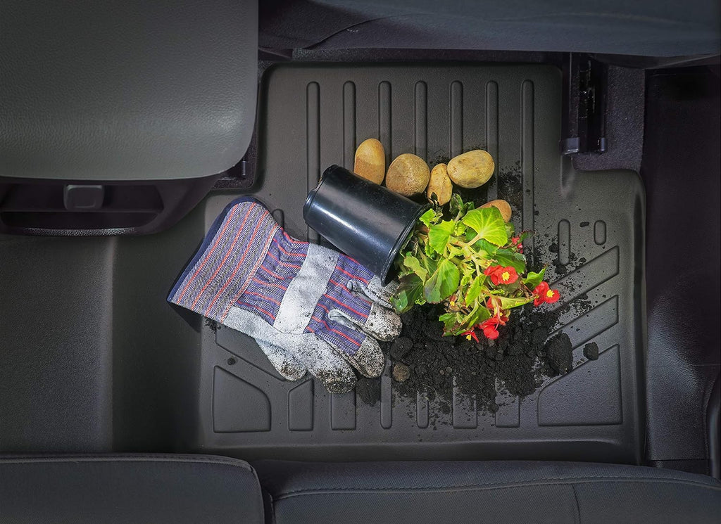 Custom Fit 3 Row Floor Mats & Cargo Liner Set Y891