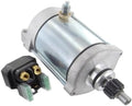 Starter & Solenoid Relay Replacement for Yamaha YFM660 Raptor ATV, Pack of 2 H661