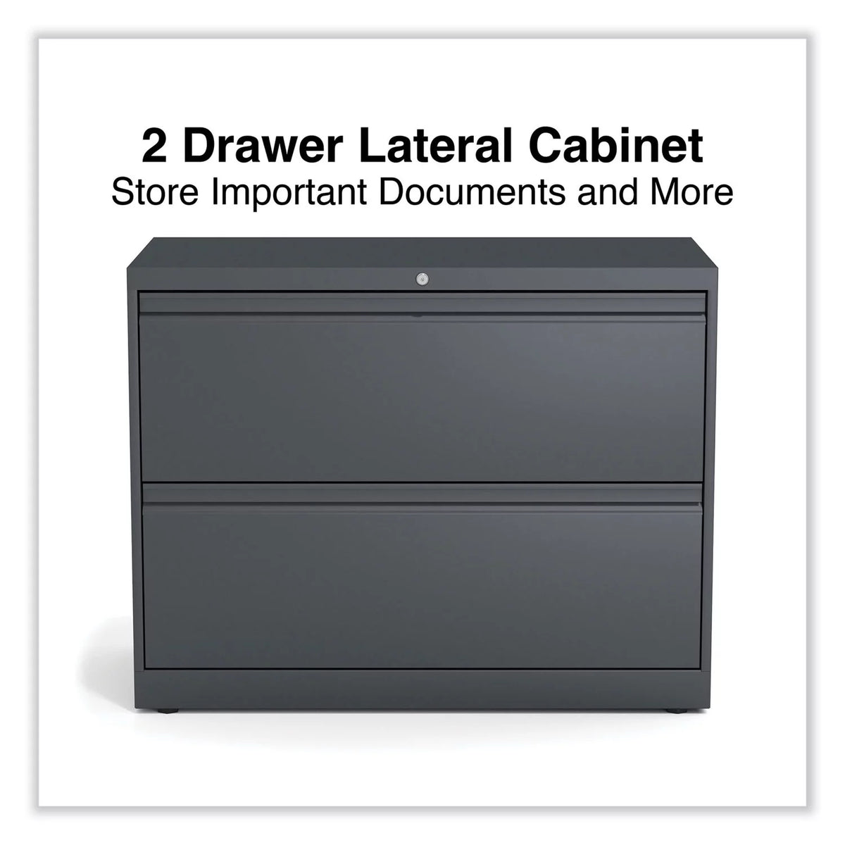 Charcoal 2 Drawer Lateral File A30779