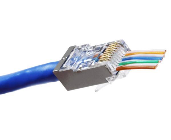 50 Pack Cat6 RJ45 Connector 8p8c J324900
