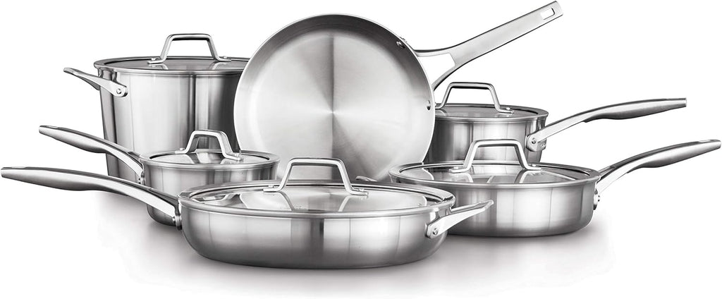 Stainless Steel 8-Piece Cookware Set D399