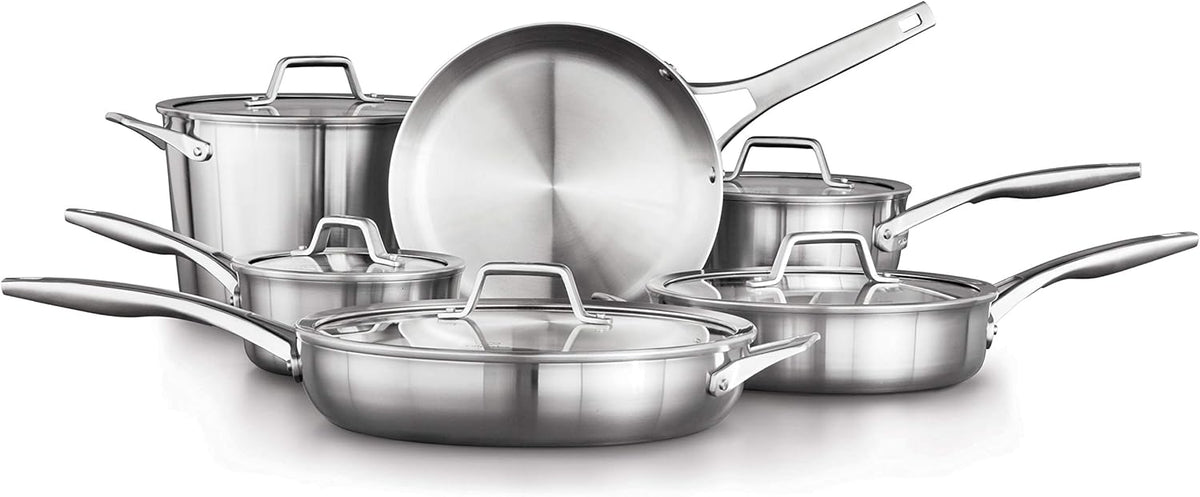 Stainless Steel 8-Piece Cookware Set D399