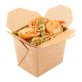 Kraft Brown 8-oz Square Disposable Food Container J1400