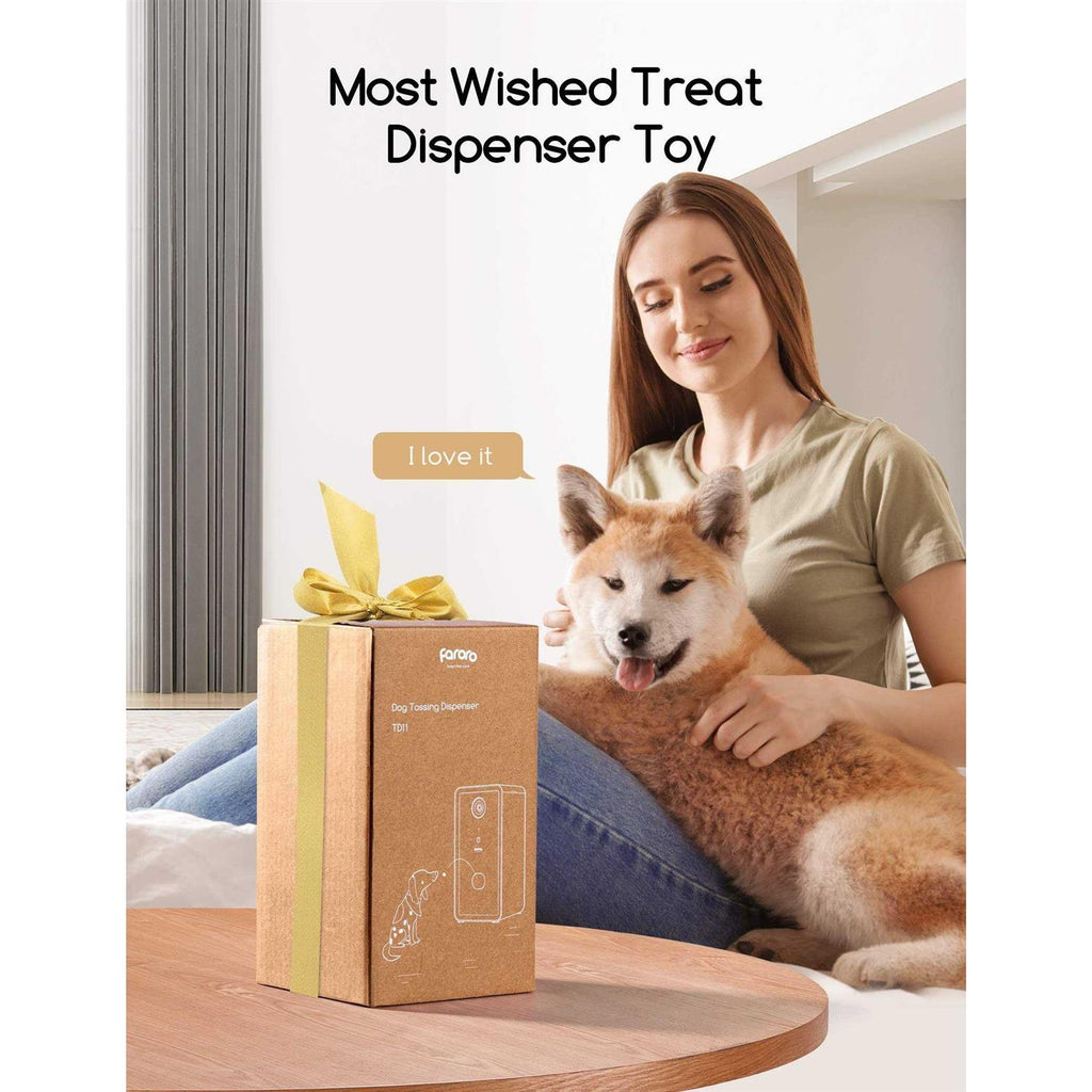 Dog Camera with Treat Dispenser, 2.4G and 5G WiFi Pet Camera K47206