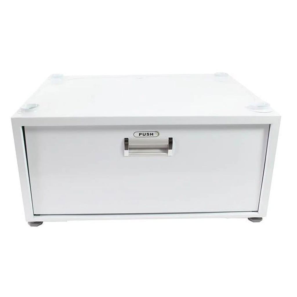 Black Laundry Pedestal with Drawer F8229