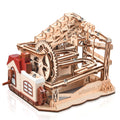 3D Wooden Puzzles Marble Run Model Building Kits with Motor B694