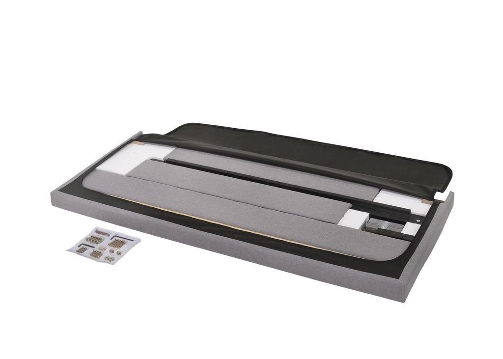 Gray Queen Panel Bed H292534