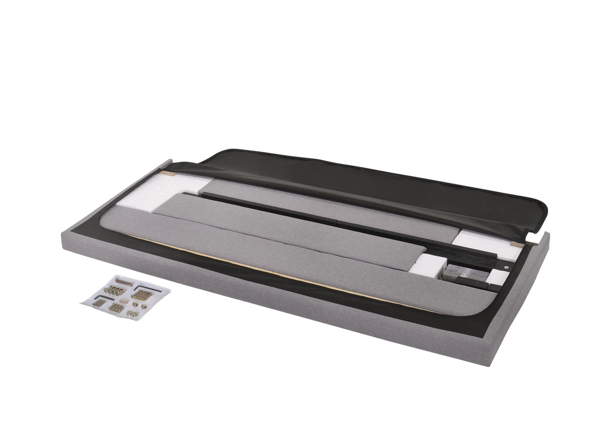 Gray Queen Panel Bed H292534
