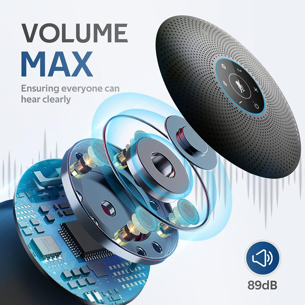 Bluetooth Speakerphone with 4 Directional Mics S7054