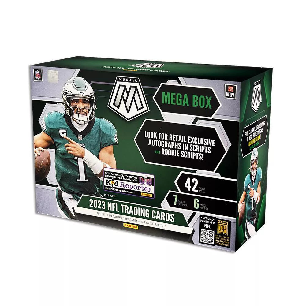 Football Trading Card Mega Box A264