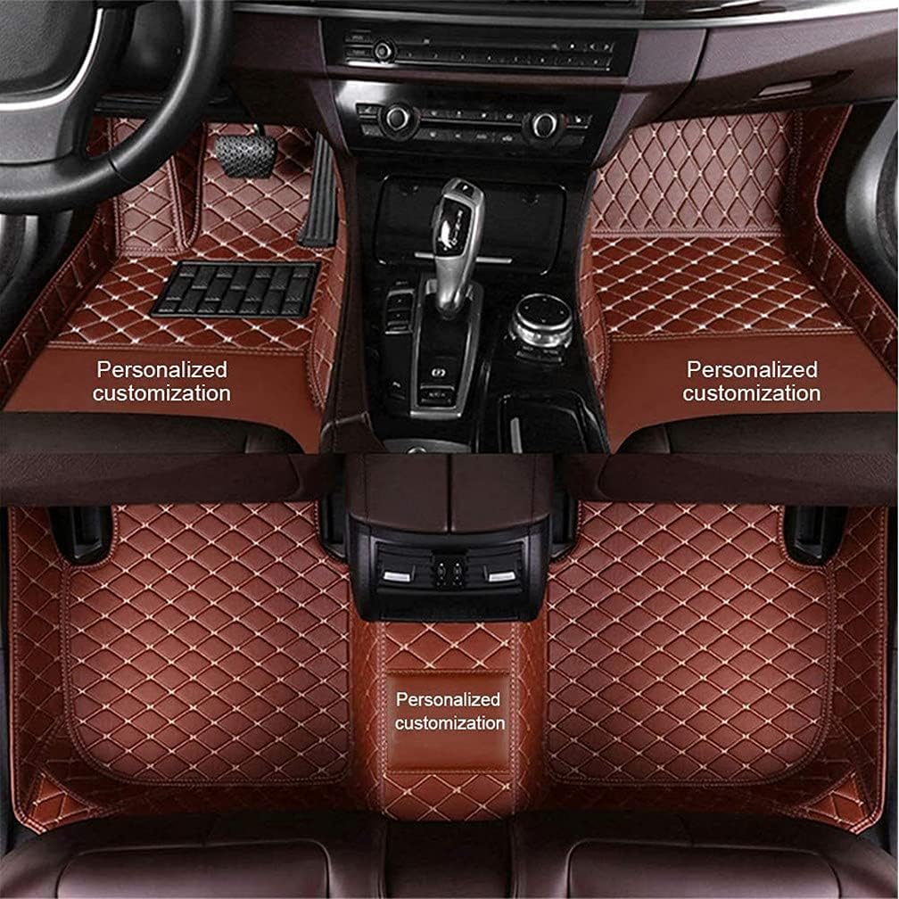 Red Waterproof Non-Slip Full Coverage Car Floor Mats M48524