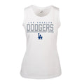 White Los Angeles Dodgers Tank Top J1618