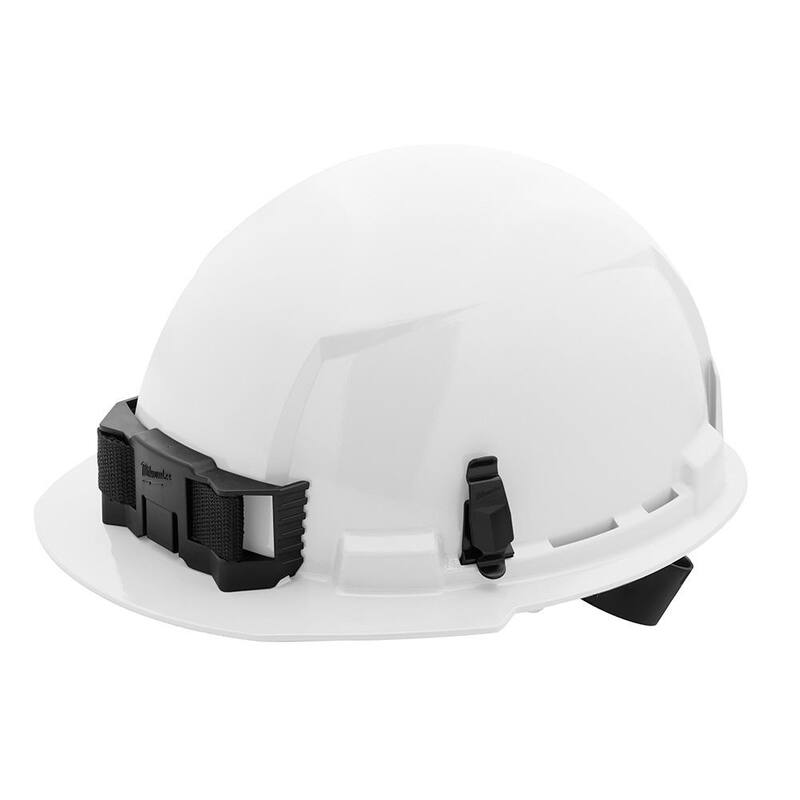 White Type 1 Class E Front Brim Non-Vented Hard Hat I453447