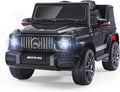 White 12V Ride On Car with Remote Control G394