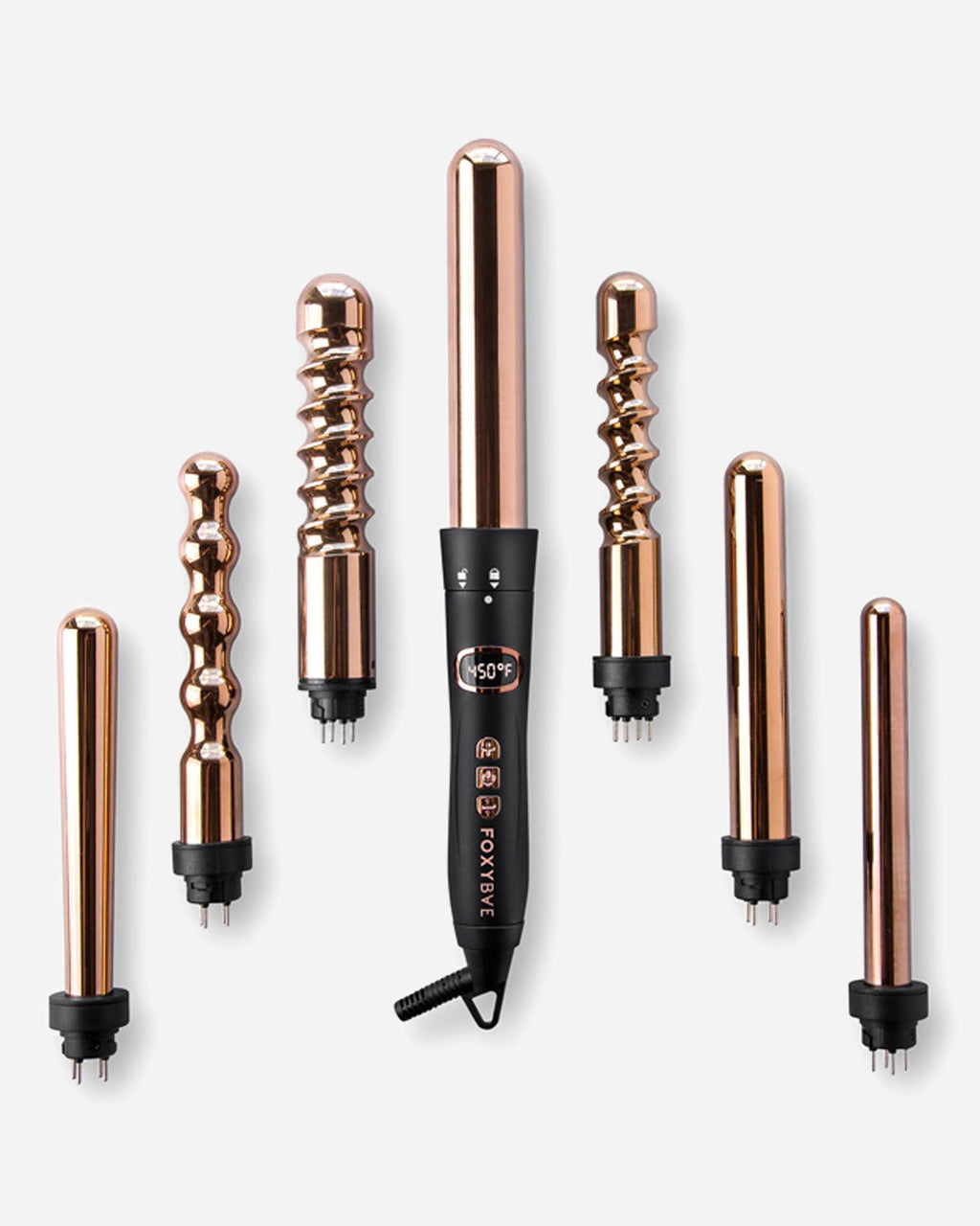Rose Gold 7 in 1 Curling Wand V94445